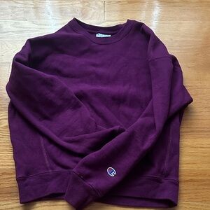 Champion Women’s Deep Purple Crewneck Sweater